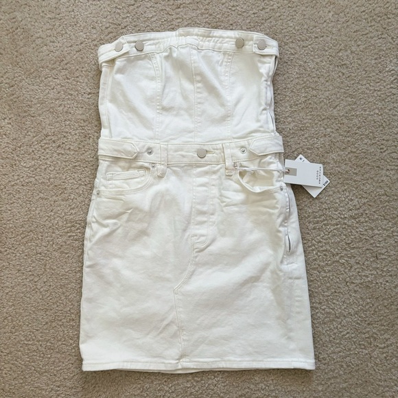 New Good American - FIT FOR SUCCESS MINI TUBE DRESS - Picture 2 of 4